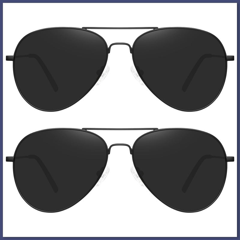 WOWSUN Classic Polarized Aviator Sunglasses for Women Men - Image 5